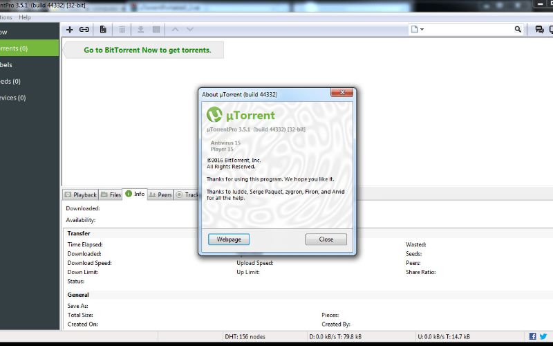 download the new version uTorrent Pro 3.6.0.46830